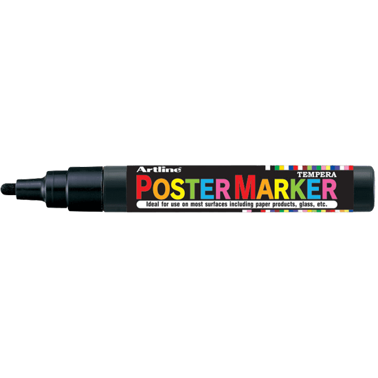 ARTLINE EPP-4 POSTER MARKER 4 BLACK