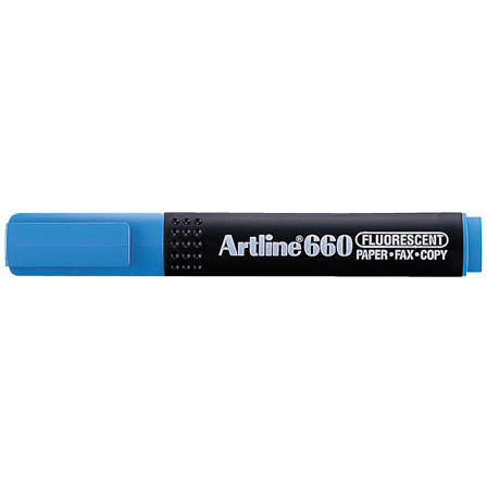 ARTLINE 660 EK-660 HIGHLIGHTER BLUE