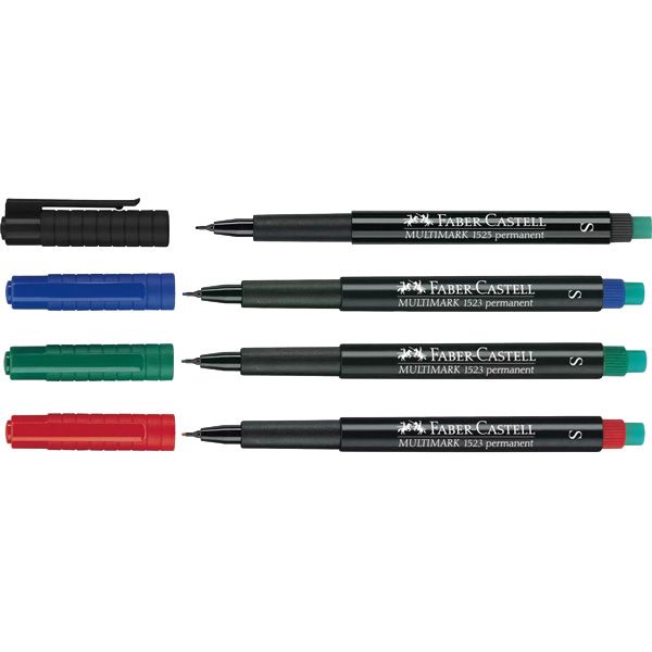 FABER-CASTELL 1523 (S) MULTIMARK PERMANENT OVERHEAD PROJECTION MARKER