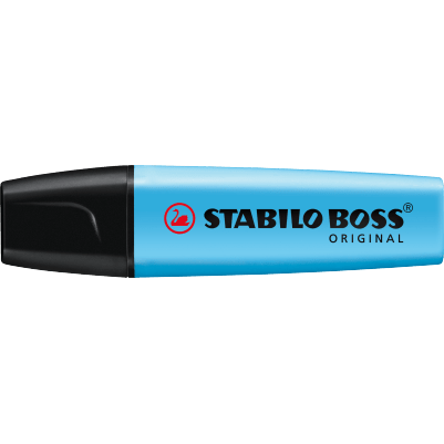 STABILO BOSS ORIGINAL HIGHLIGHTER BLUE