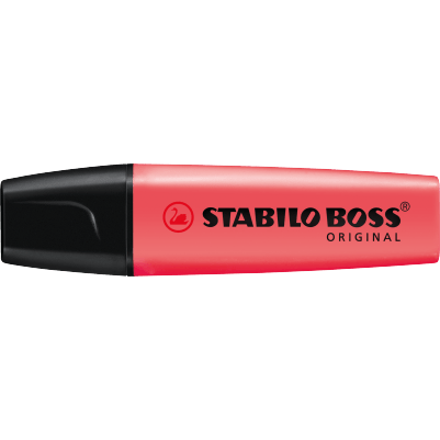 STABILO BOSS ORIGINAL HIGHLIGHTER RED